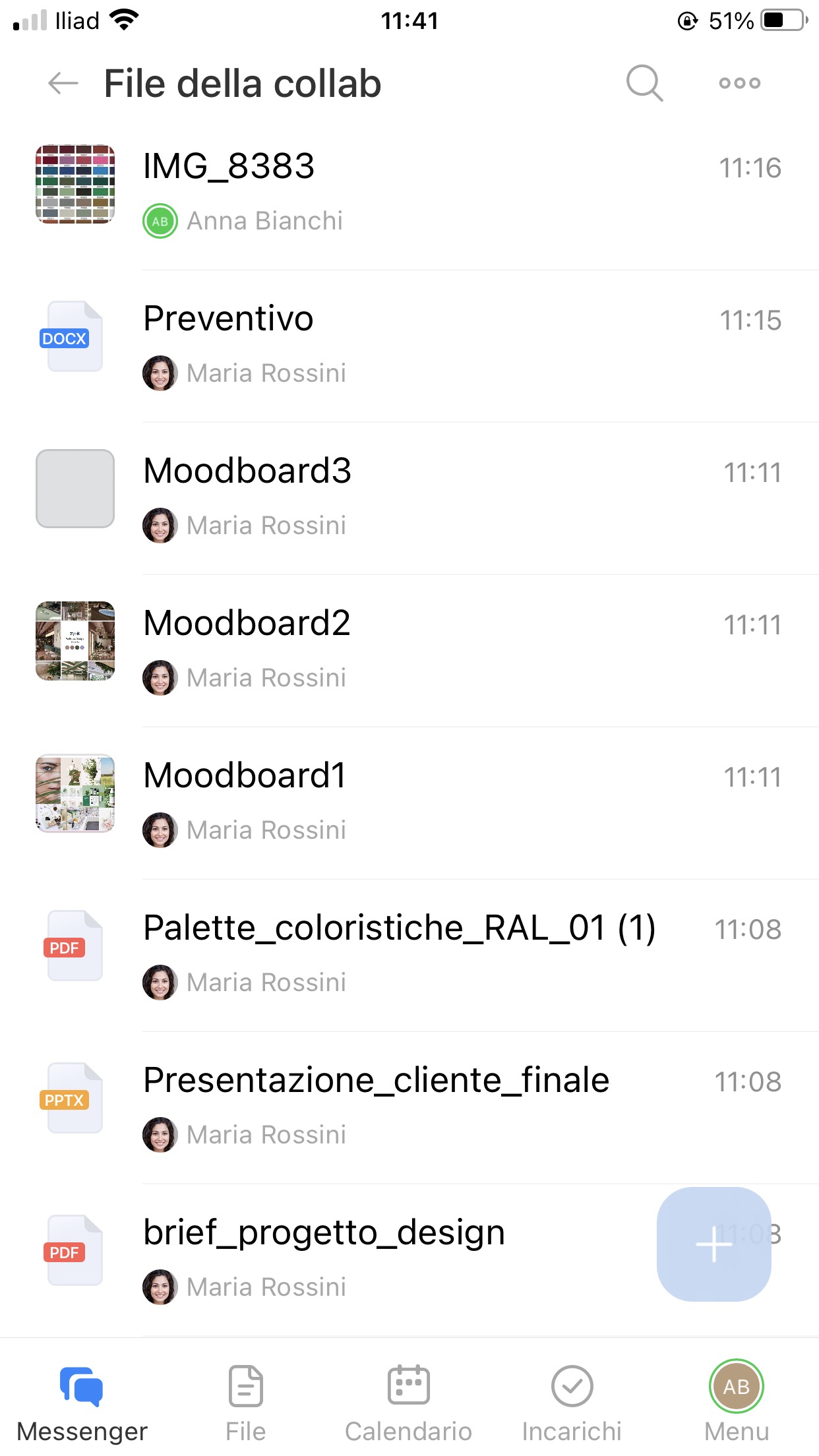 Come gestire i file nella collab